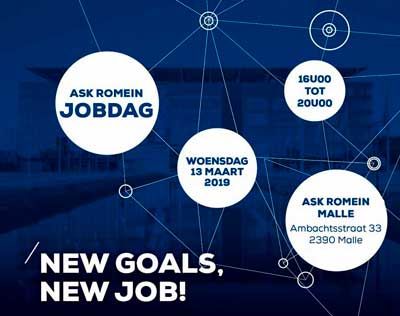 ASK Romein Malle organiseert jobdag op 13 maart 2019